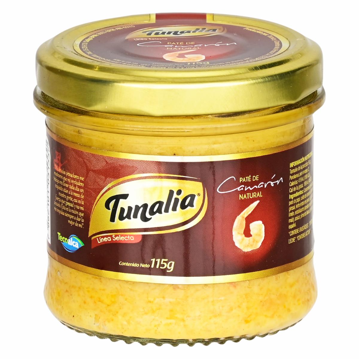 Paté De Camarón TUNALIA 115 G