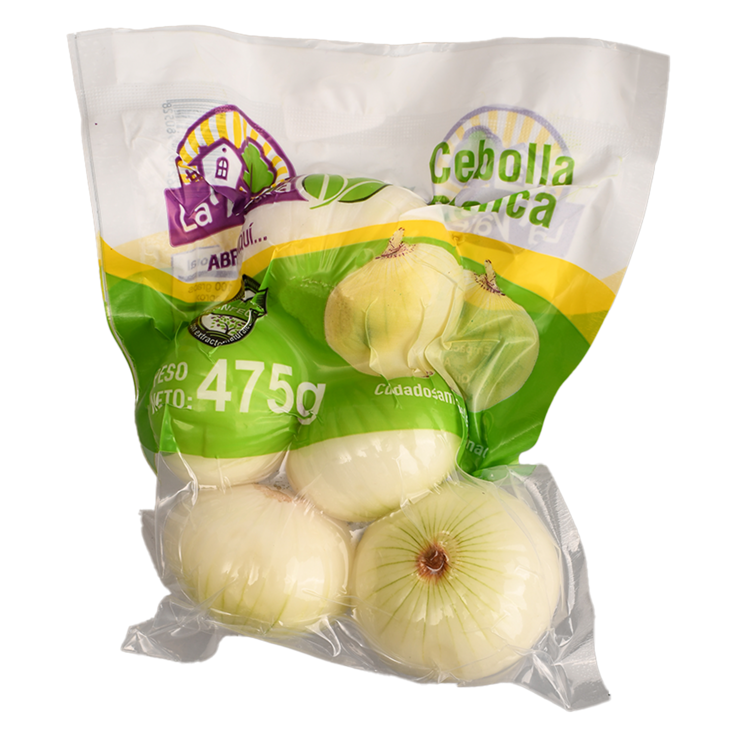 Cebolla Paiteña Blanco Al Vacío LA VALERIA 475g