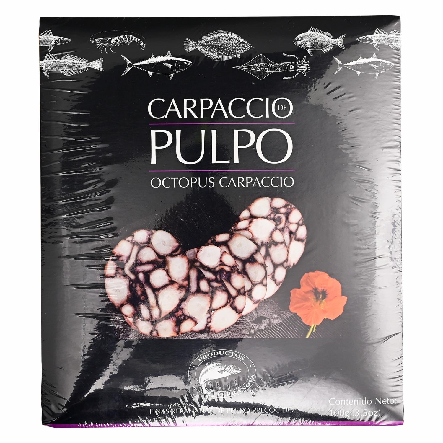 Carpaccio Pulpo Precocido TERRANOVA 100 g