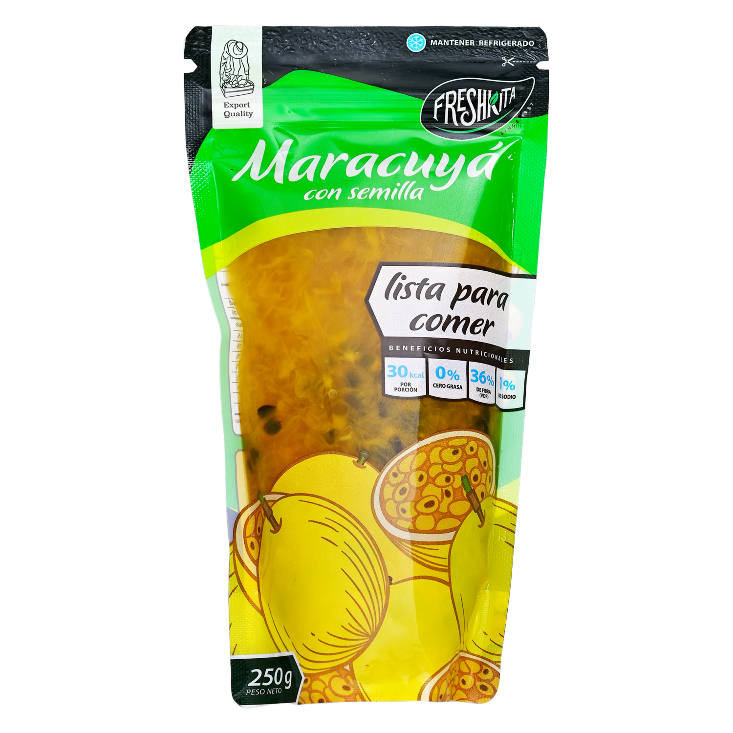 Pulpa De Maracuyá FRESHKITA 250 G