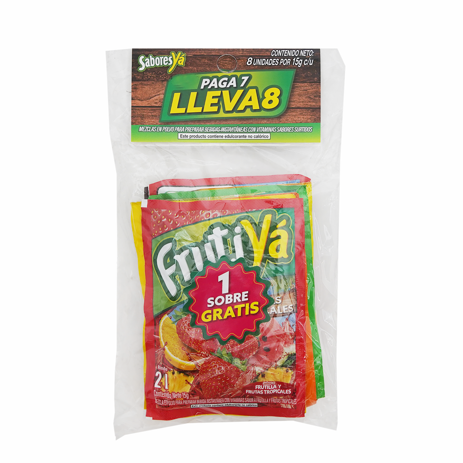 Pack De Jugos YA 8 X 15 Gr