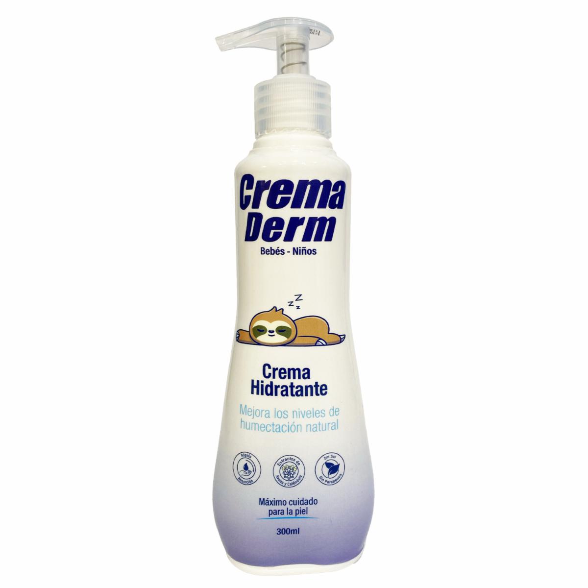 Crema Corporal Infantil Hidratante CREMA DERM 300 Ml