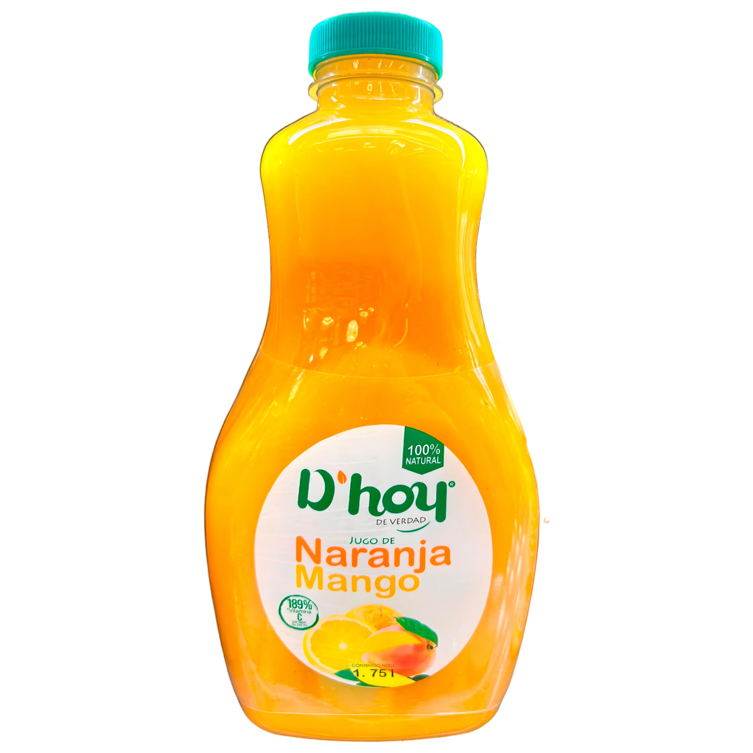 Jugo De Naranja Naranja Y Mango D`HOY 1.75 L