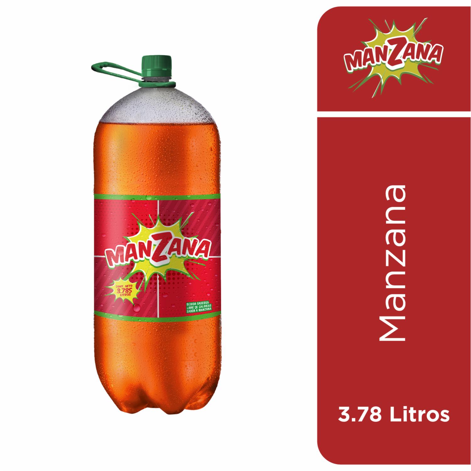 Bebida Gaseosa Sabor A Manzana MANZANA 3785 Ml