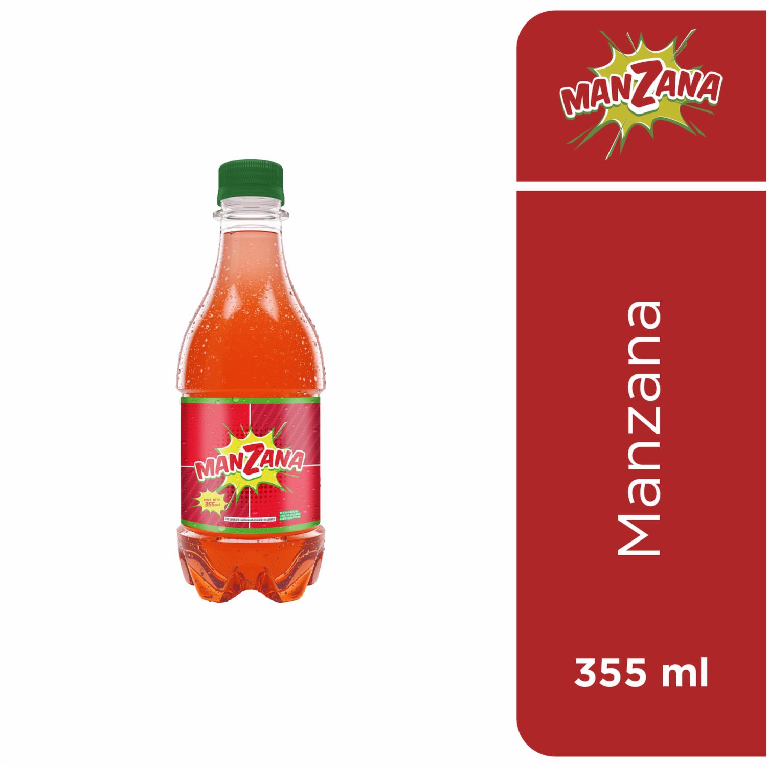 Bebida Gaseosa Sabor A Manzana MANZANA 355 Ml