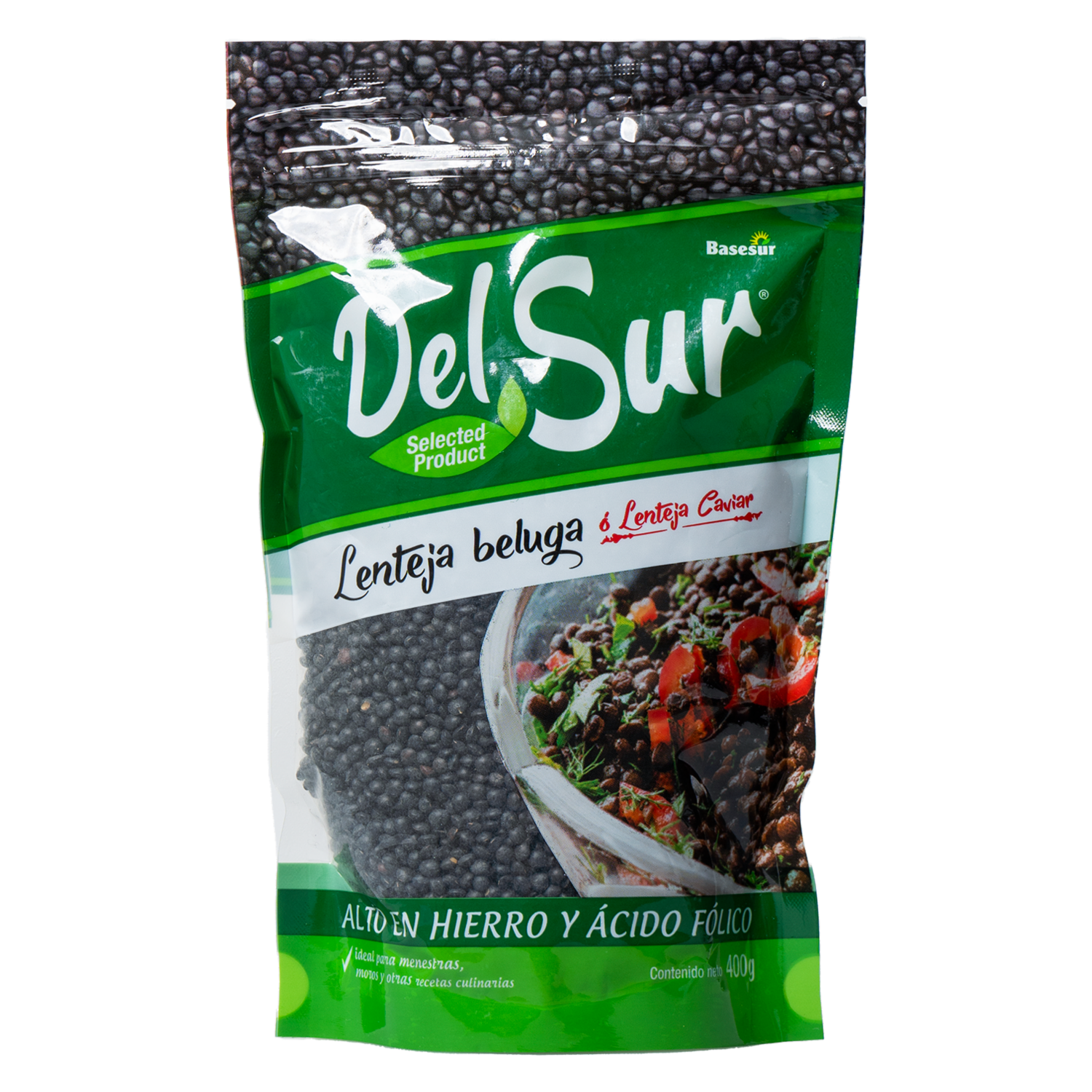 Lenteja Beluga DEL SUR 400 G