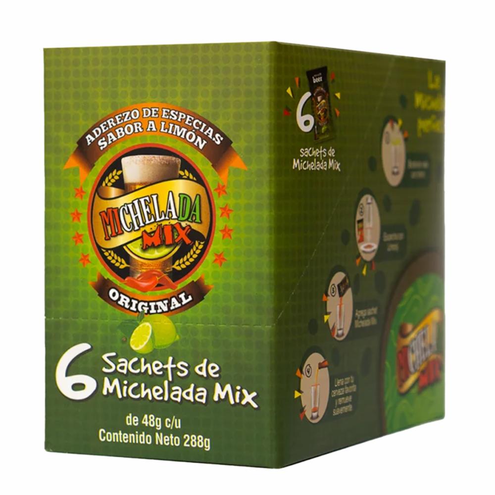 Pack Para Michelada Mix Sachets Michelada Mix 6 Uds X 48 G