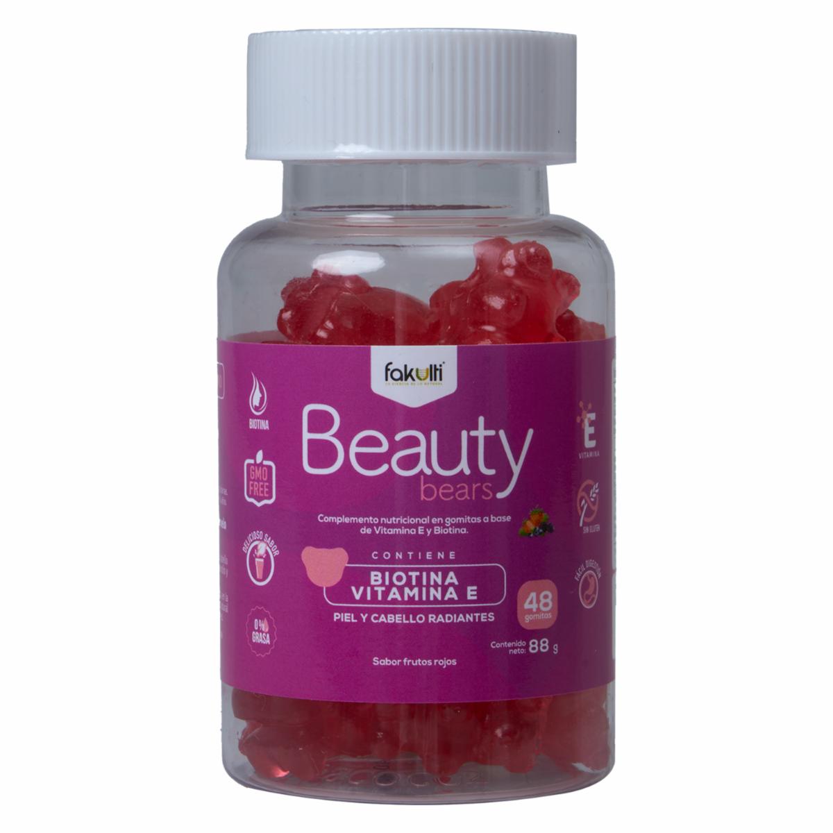 Complemento Nutricional Biotina Y Vitamina E FAKULTI 88 G