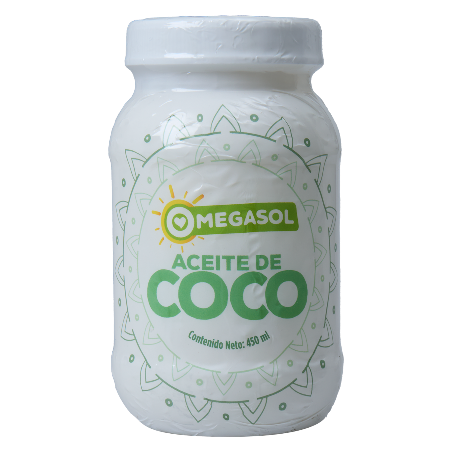 Aceite Comestible De Coco OMEGASOL 450 G