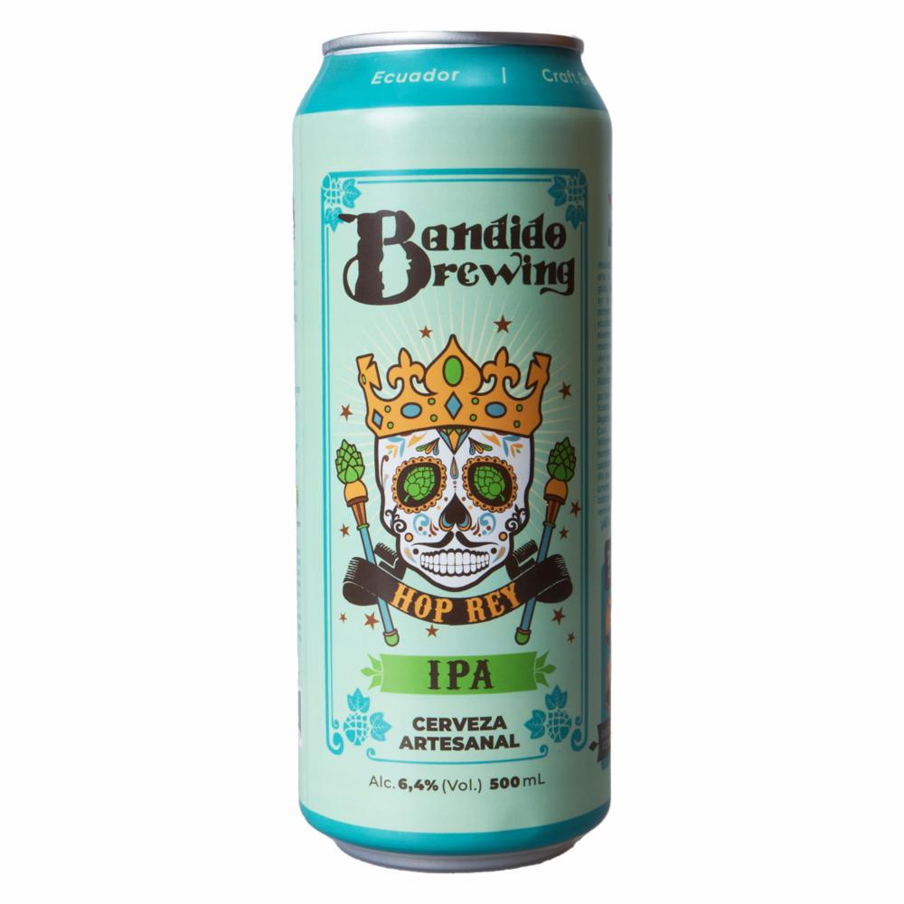 Cerveza Hop Rey Ipa Bandido 500 Ml