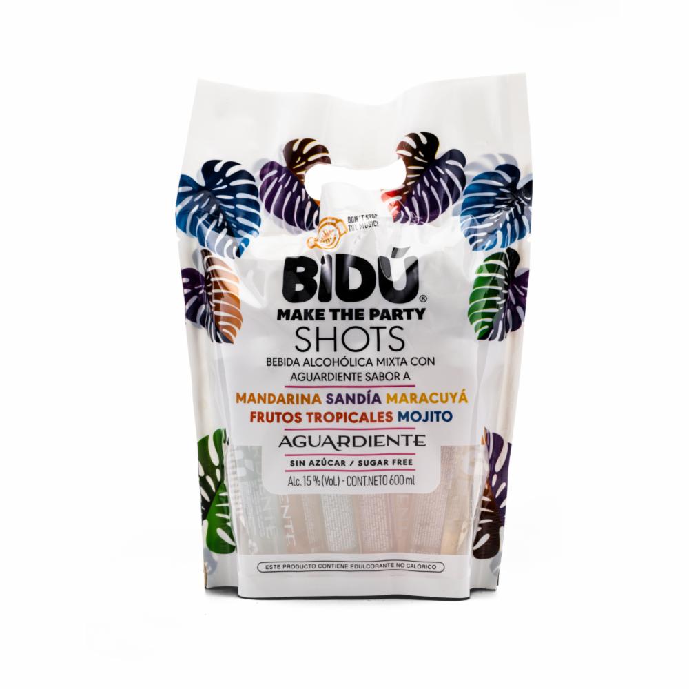 Aguardiente Shot BidÚ 600 Ml