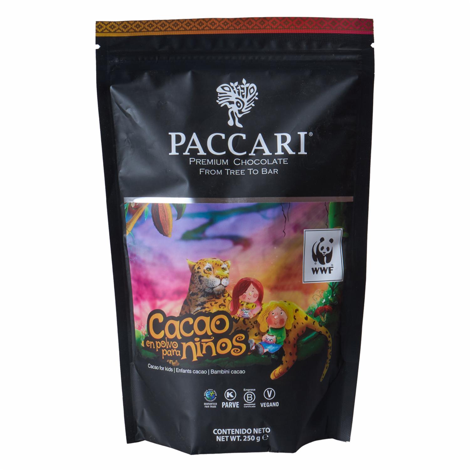Cocoa En Polvo Kids PACCARI 250 G
