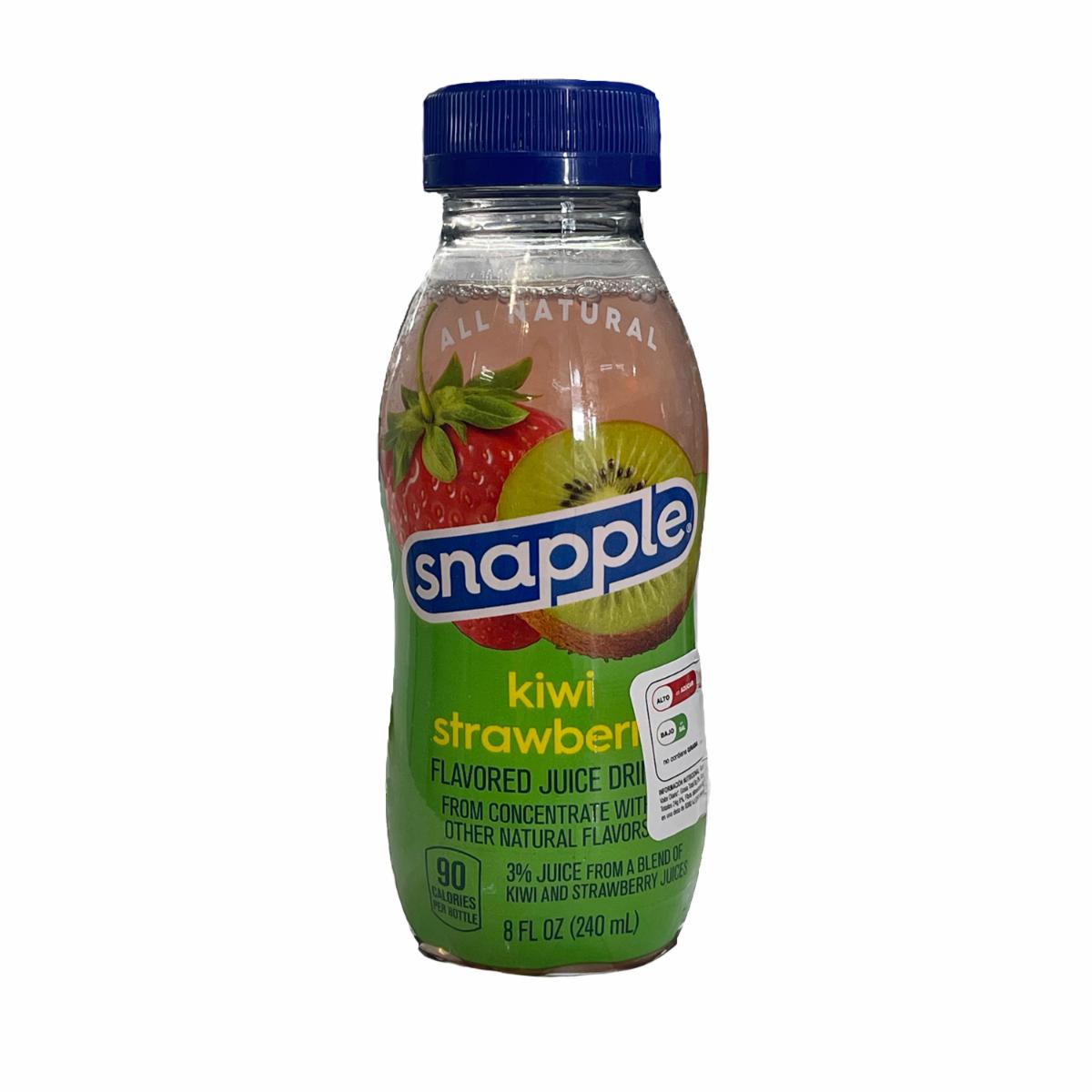 Jugo De Kiwi Con Fresa SNAPPLE 240 Ml