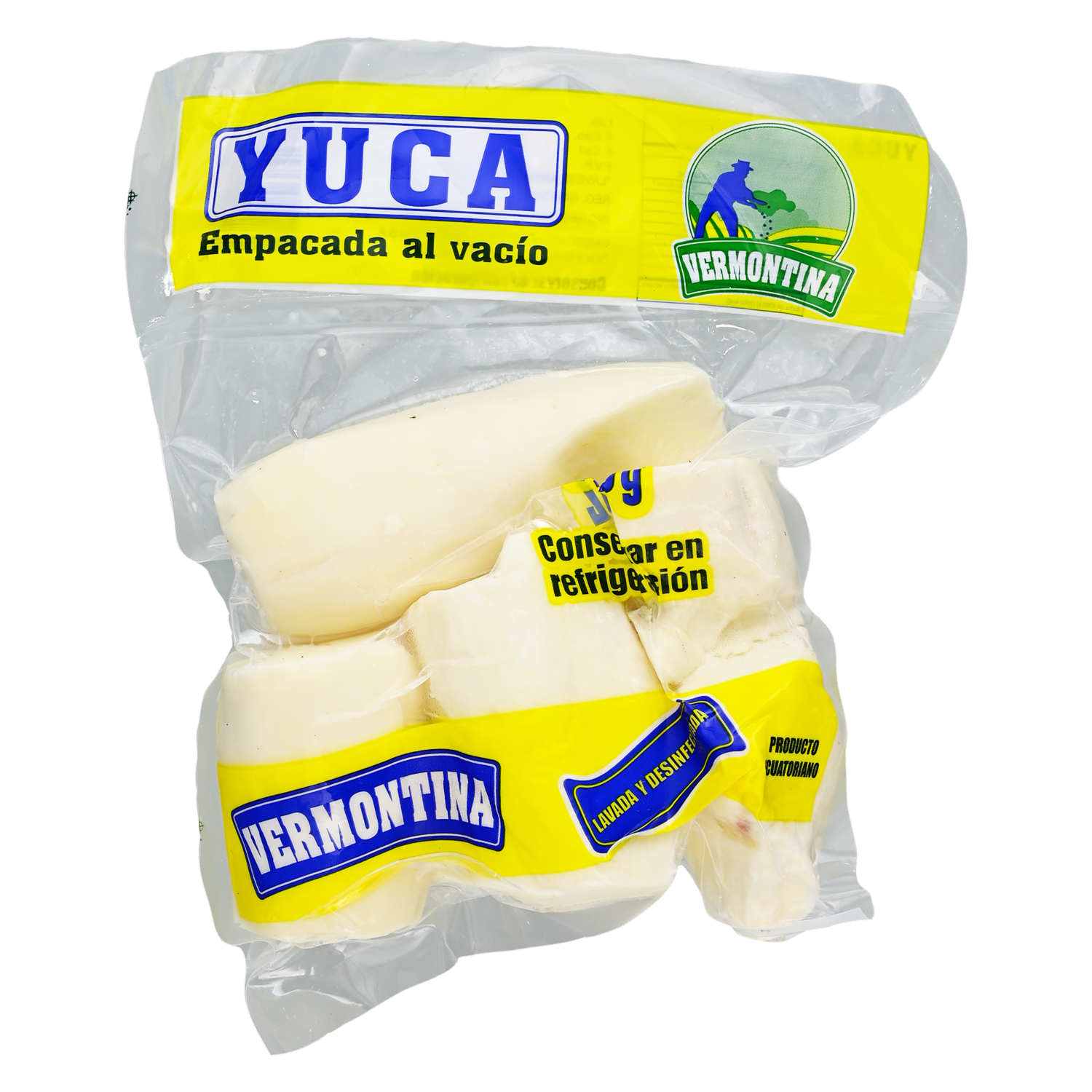 Yuca Empacada Al Vacío VERMONTINA 700 G