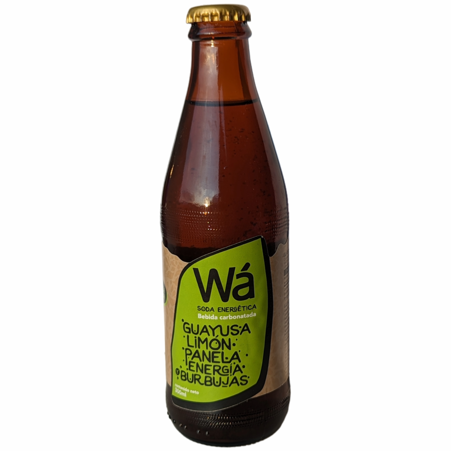 Energizante De Guayusa Y Limón C/Gas WÁ 300 ML