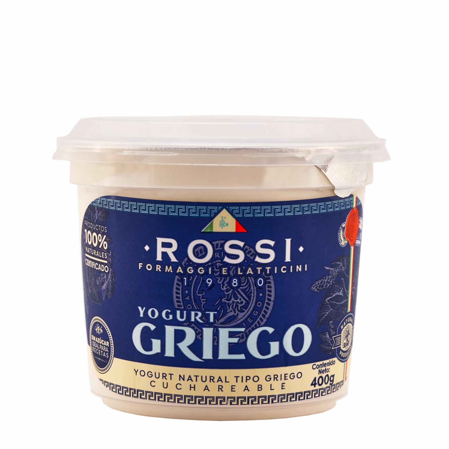 Yogurt Natural ROSSI 400 G