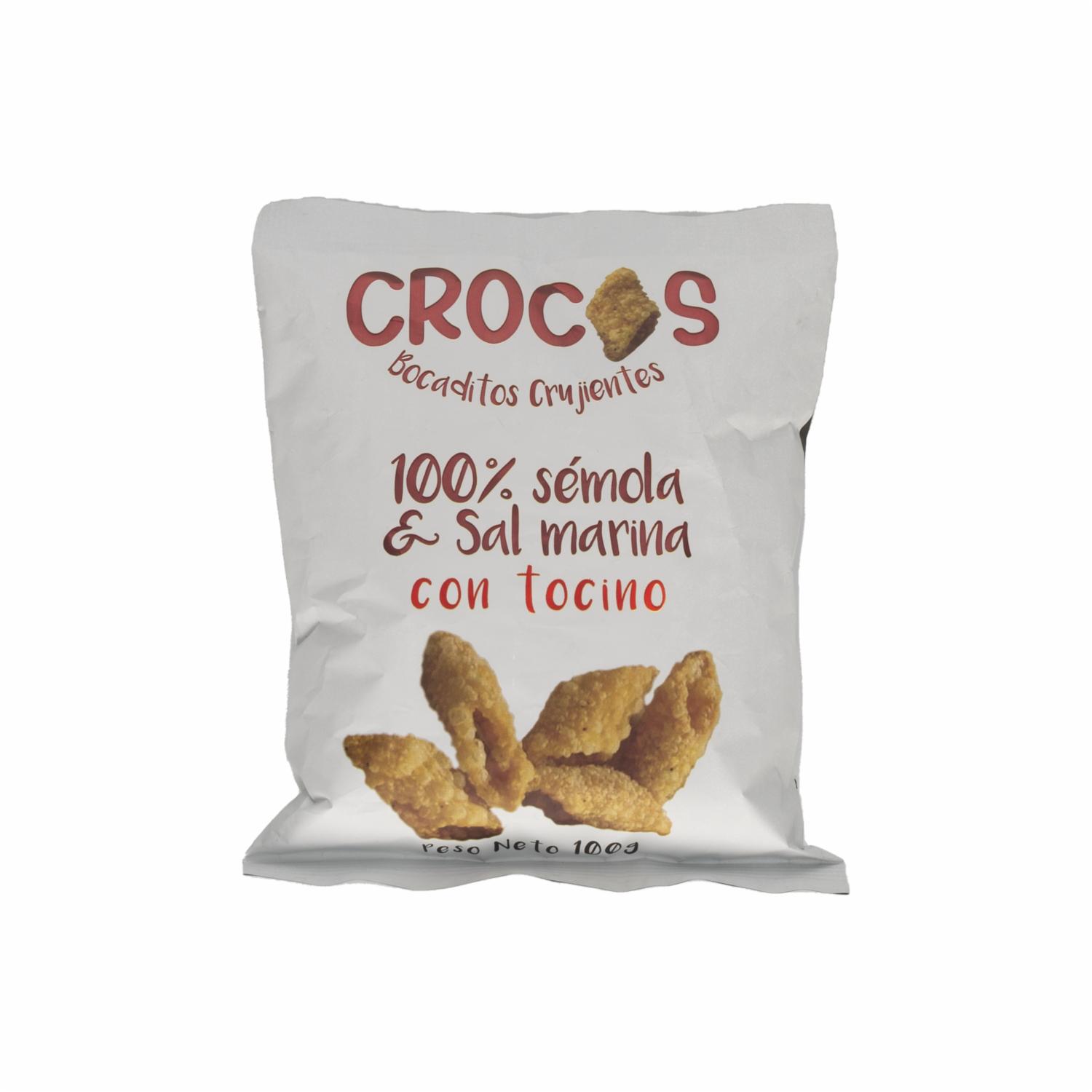 Snacks Con Tocino CROCOS 100 g