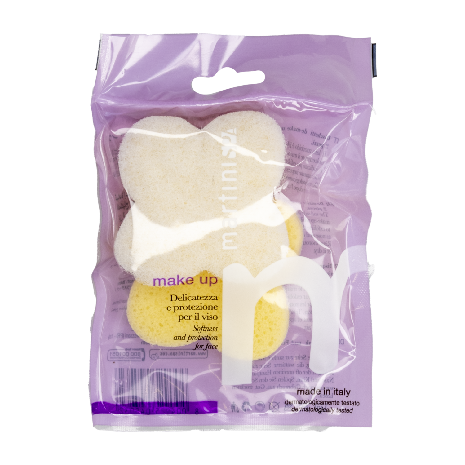 Esponja Desmaquillante Exfoliante MARTINI SPA Unidad