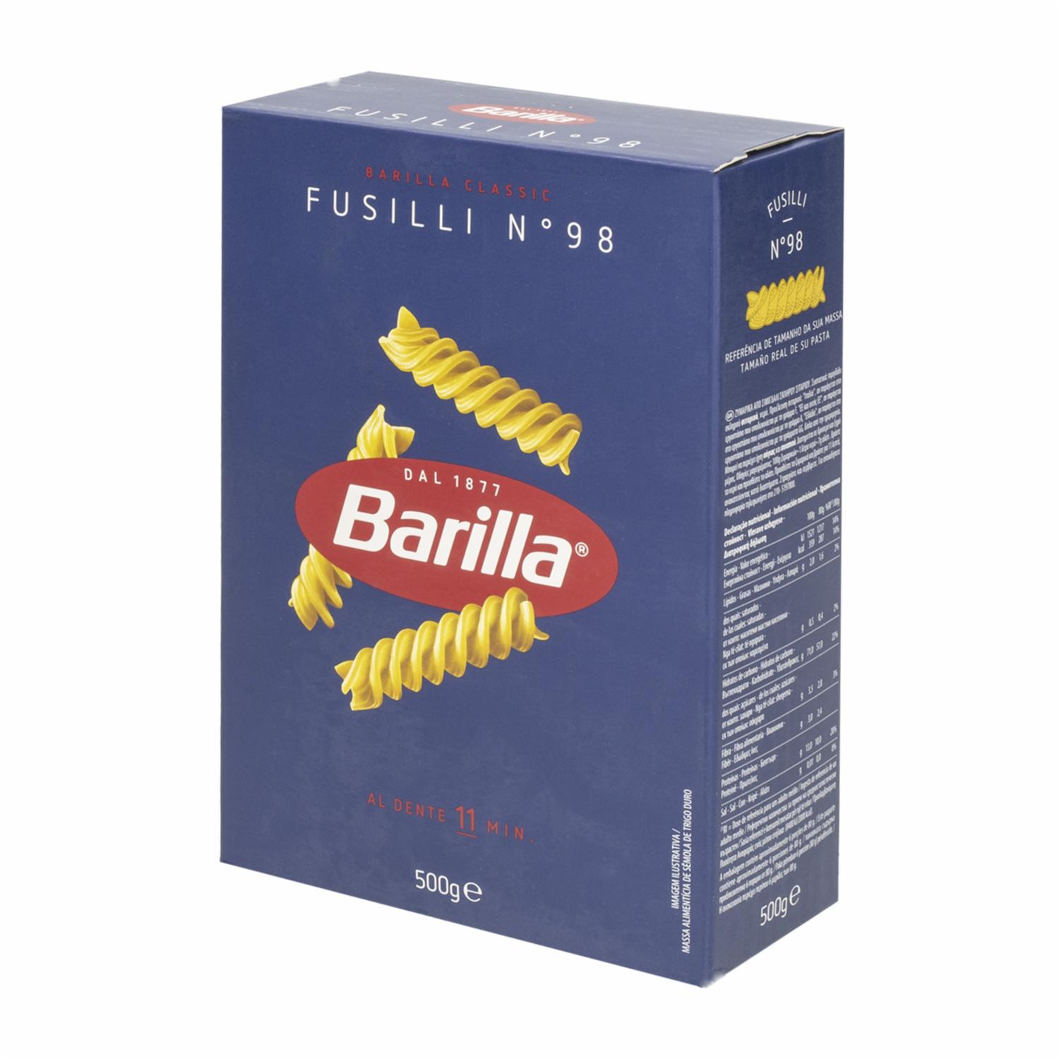 Pasta Fusilli BARILLA 500 g