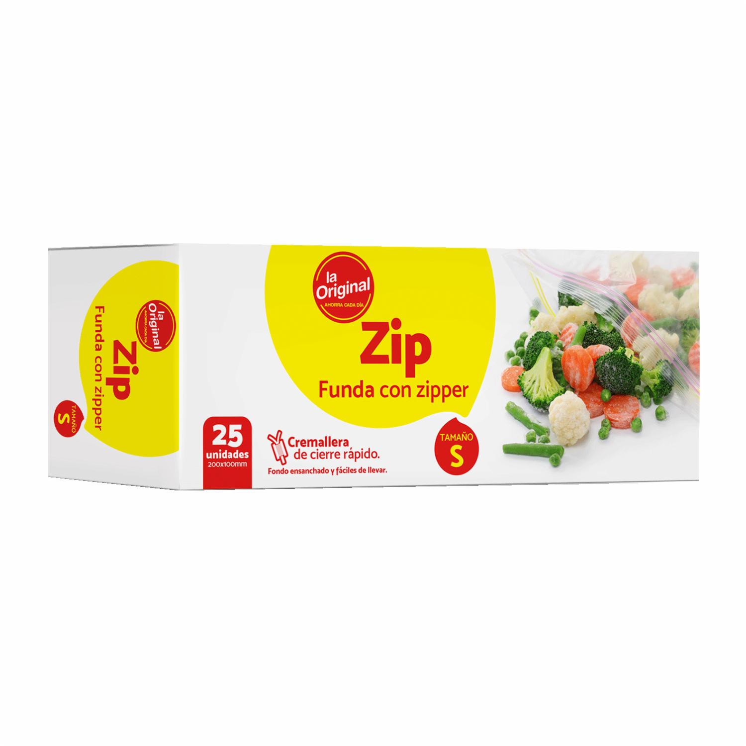 Bolsas Ziploc S LA ORIGINAL 25 U