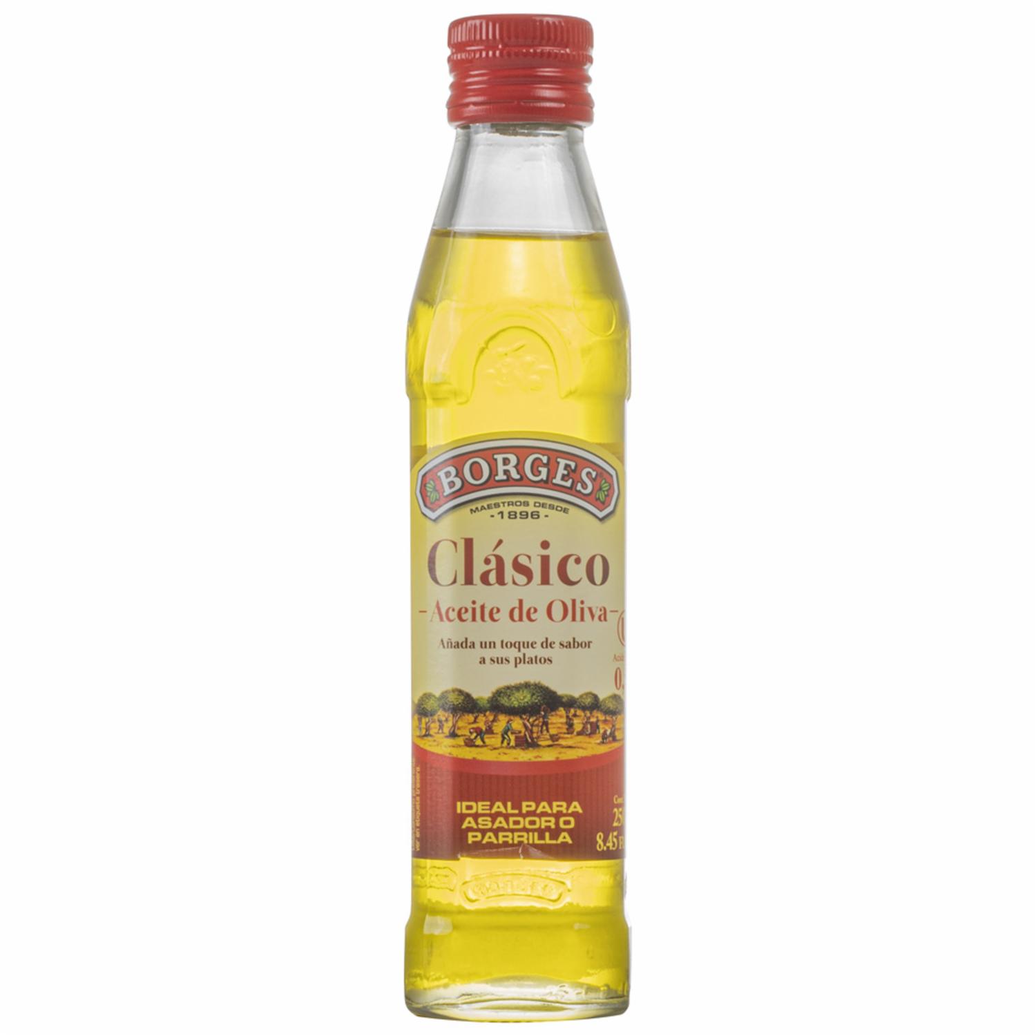 Aceite De Oliva Clásico Mezclado BORGES 250 ml