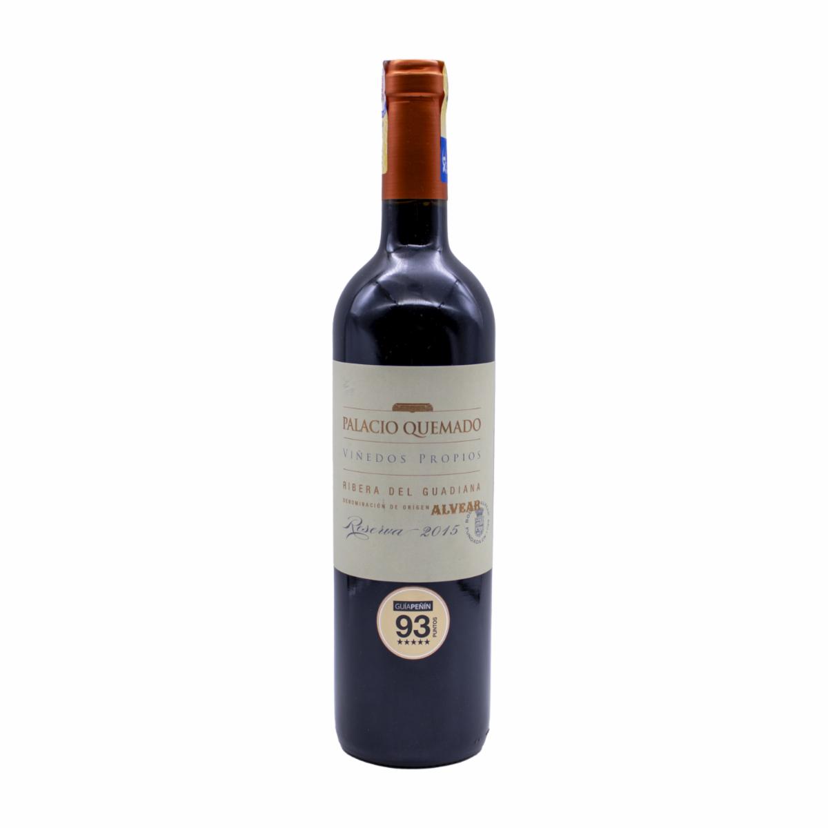 Vino Tinto Palacio Quemado Reserva ALVEAR 750 Ml