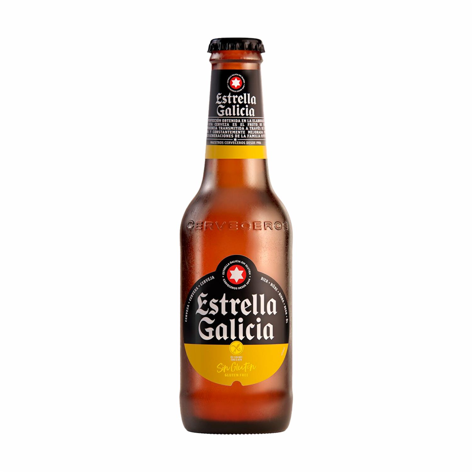 Cerveza Sin Gluten ESTRELLA GALICIA 330 ml