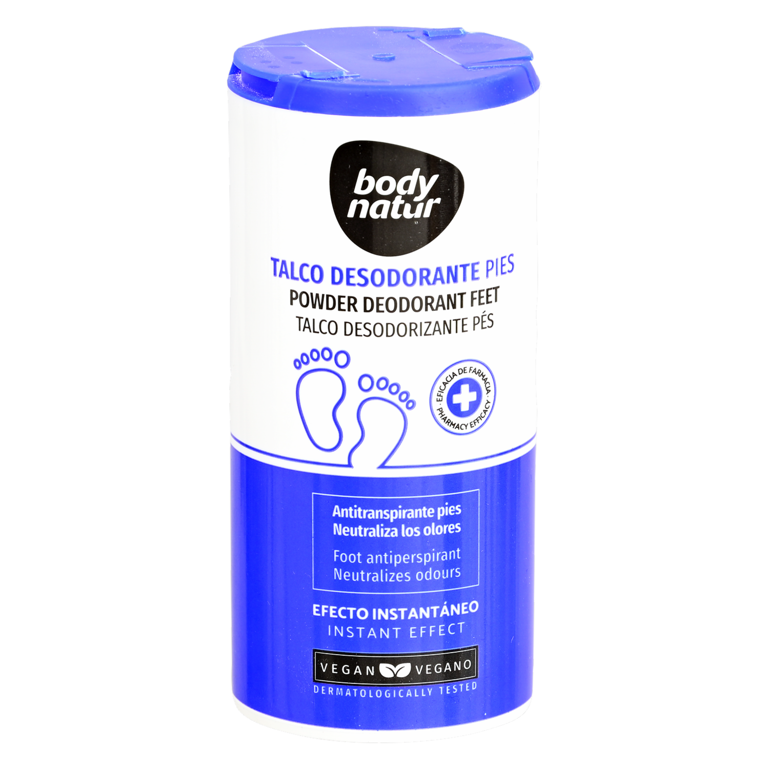 Talco De Pies Desodorante Y Antitranspirante BODY NATUR 75 G