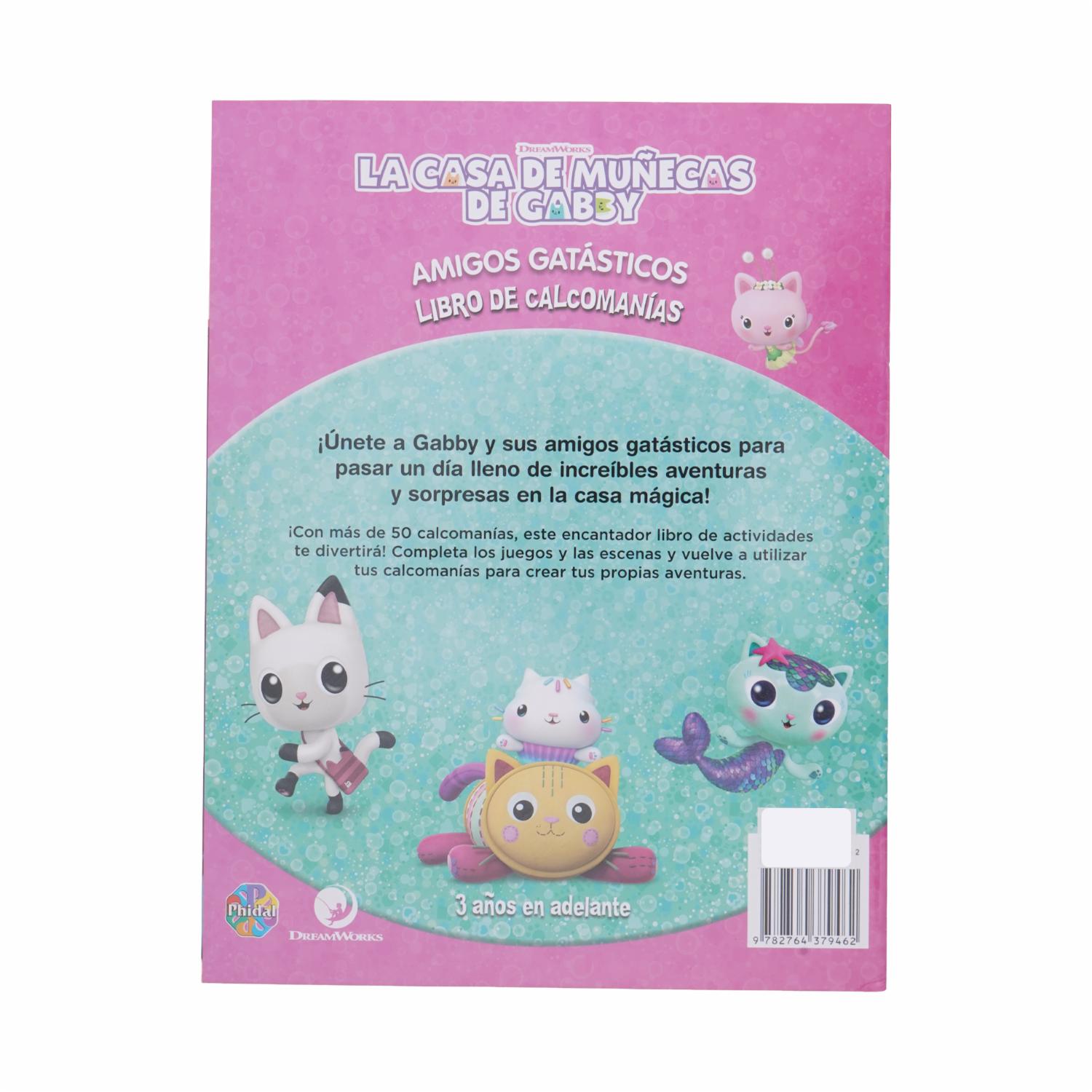 Libro La Casa De Muñecas De Gabby Amigos Gatasticos PHIDAL 16 Páginas ...