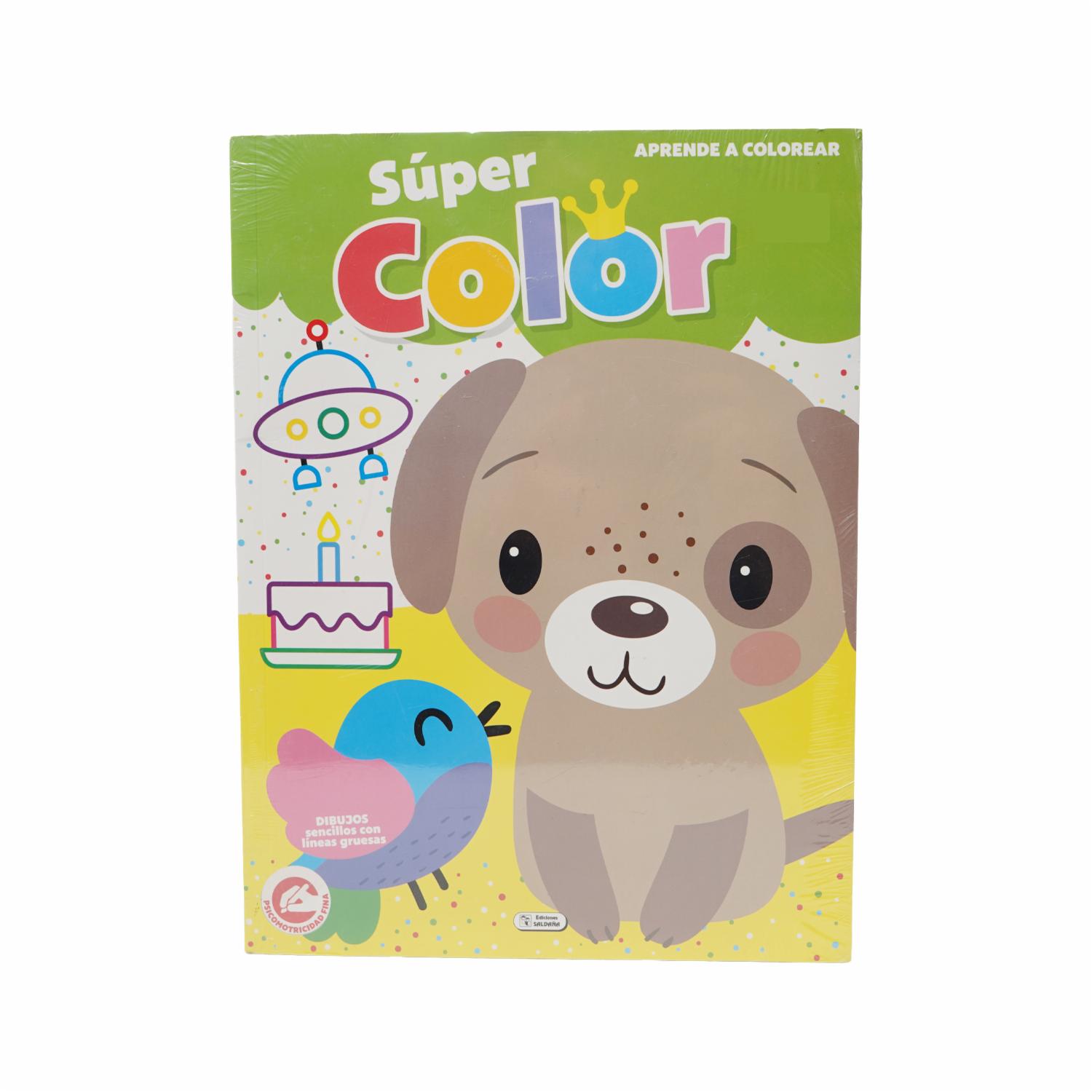 Libro Super Color SALDAÑA 15 Páginas