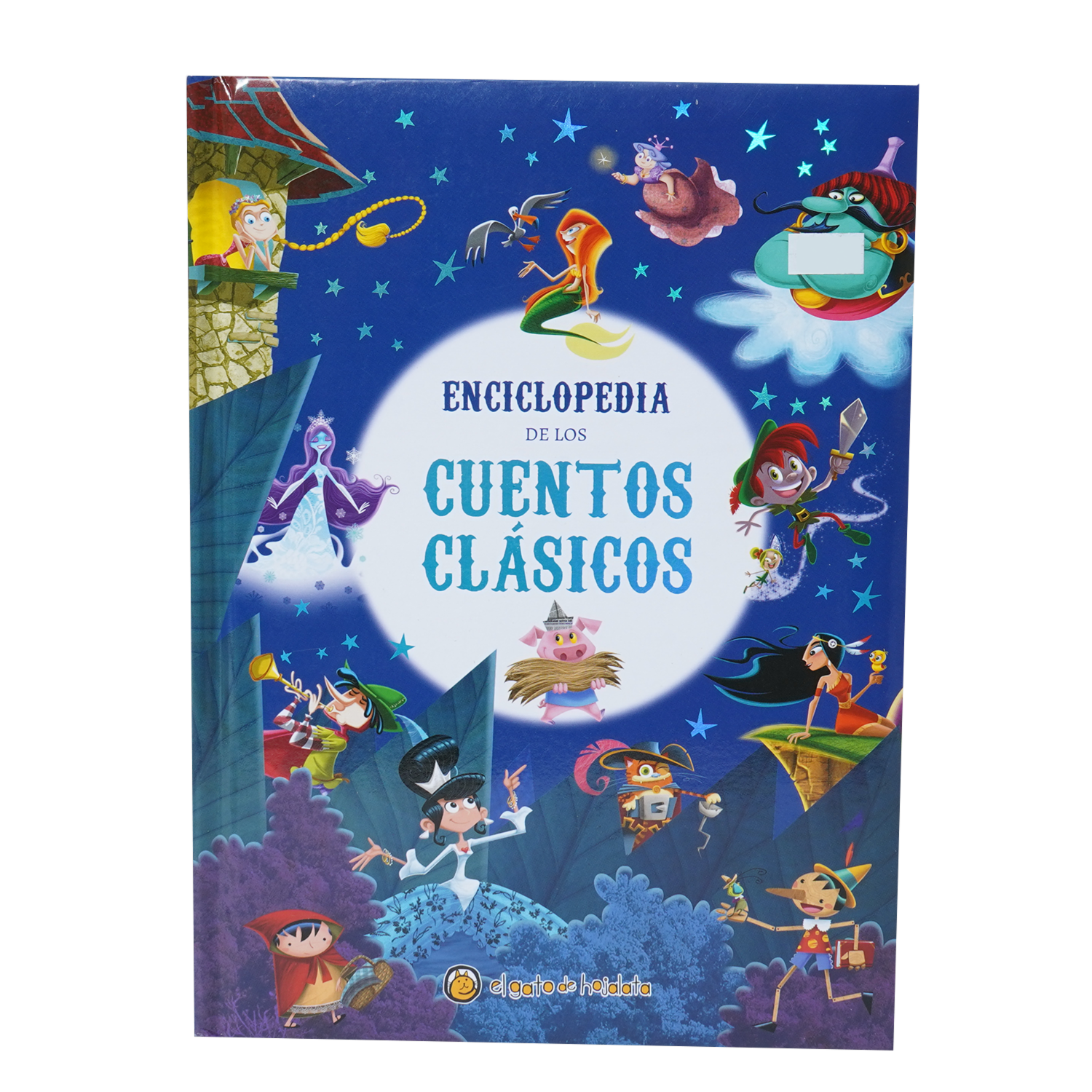 Libro Enciclopedia De Cuentos Clásicos EL GATO DE HOJALATA 251 Páginas