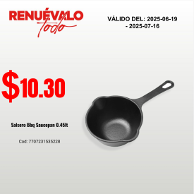 Salsero Bbq Saucepan 0.45lt