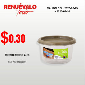 Repostero Discoware 0.13 lt