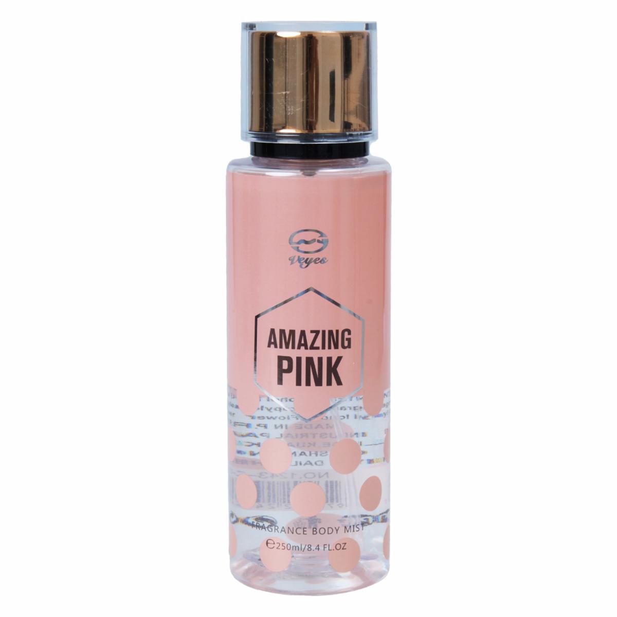 Body Splash Amazing Pink VEYES 250 Ml