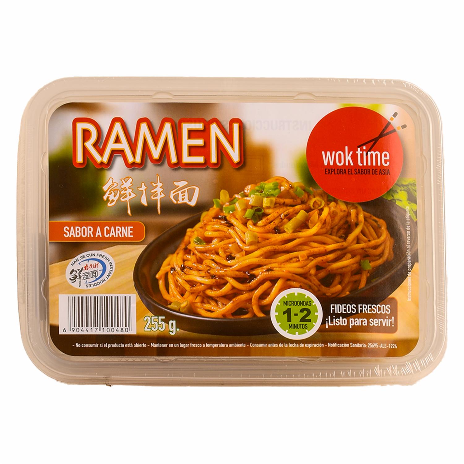 Ramen Sabor A Carne NAN JIE CUN 255 G