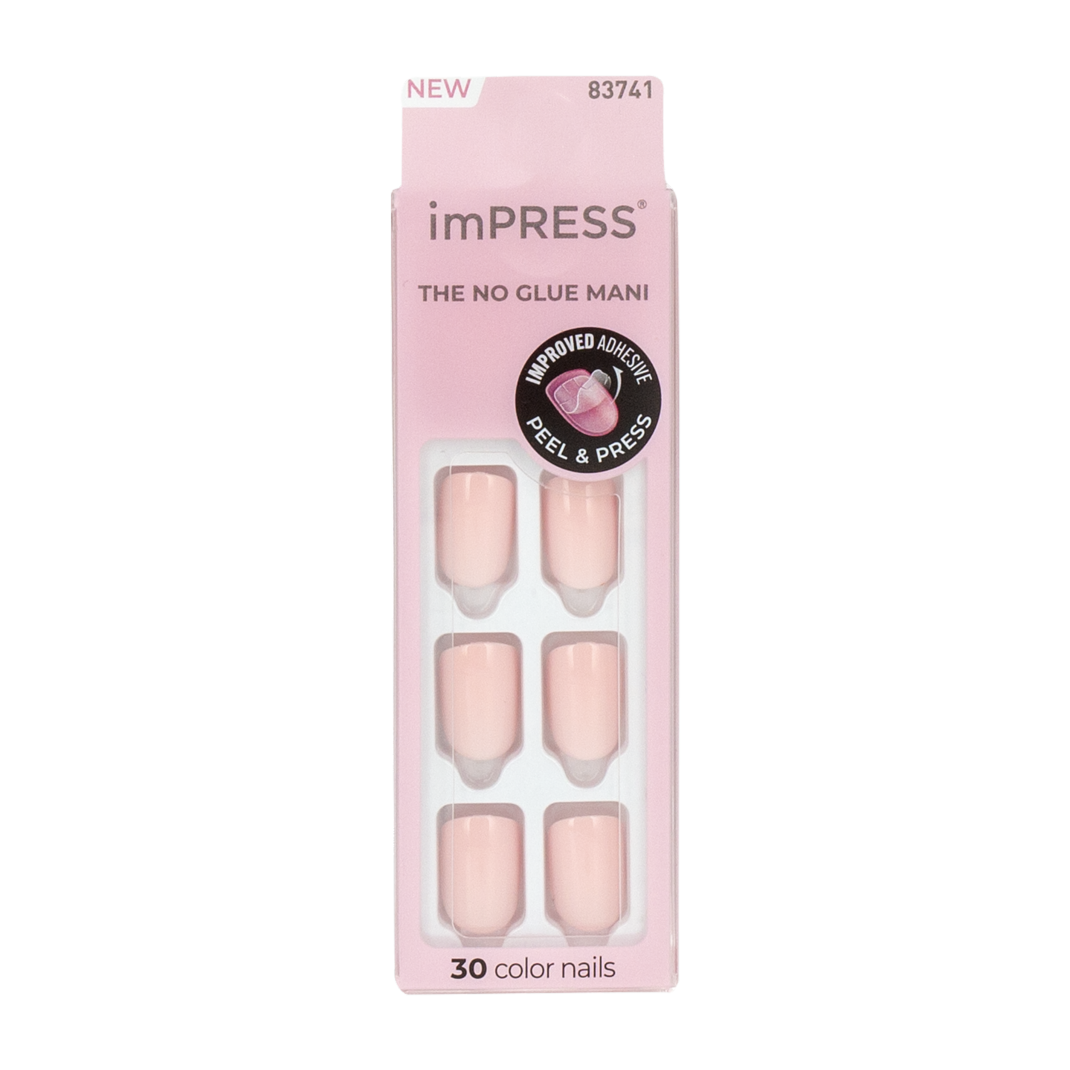Uñas Postizas Eligeme Rosa IMPRESS X 30 Uds