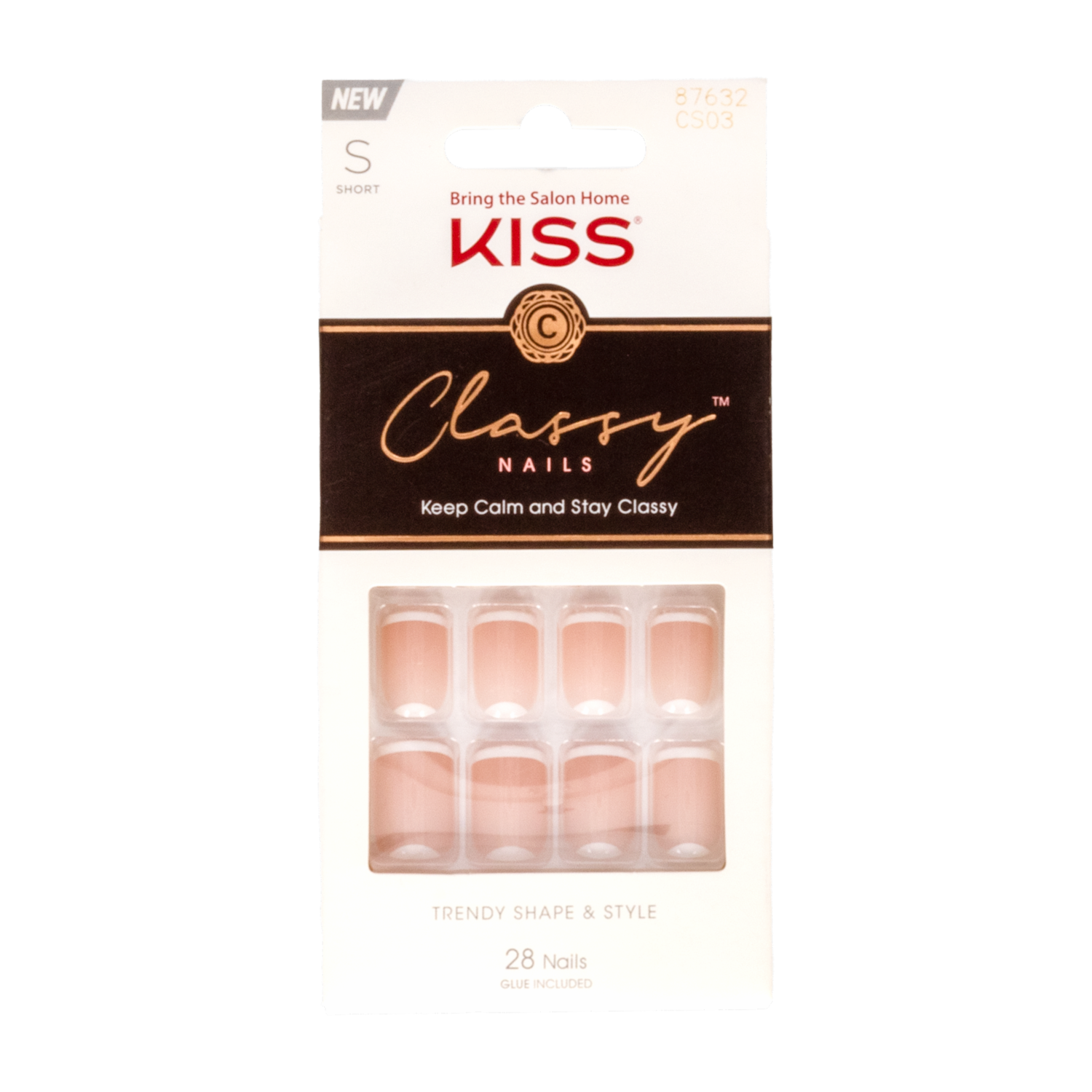 Uñas Postizas Suficientemente Simple KISS 28 Piezas