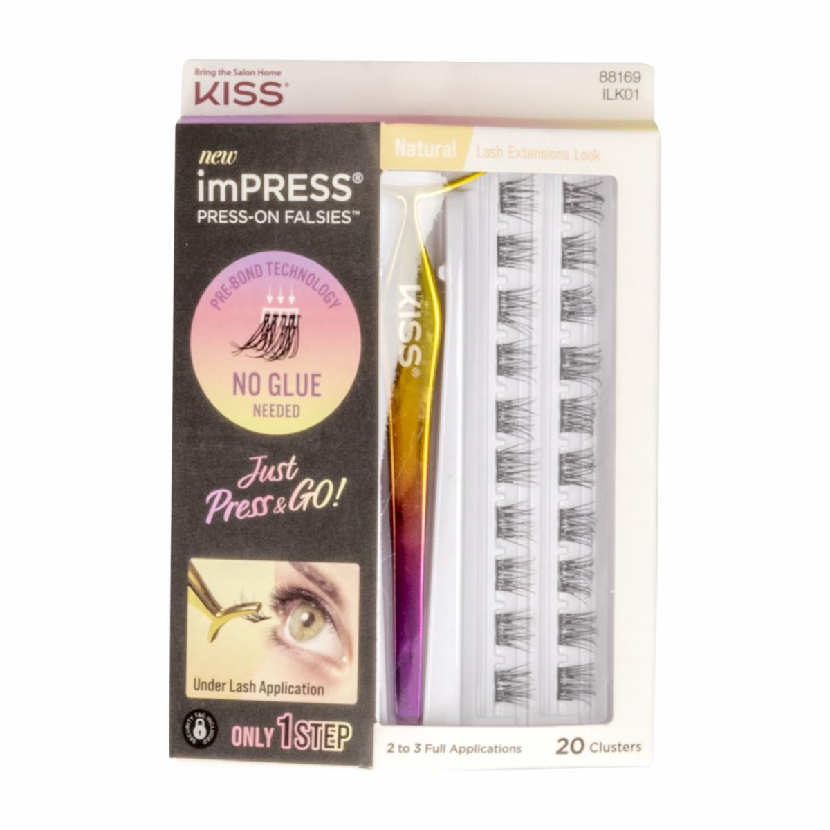 Pestañas Postizas Kit 01 IMPRESS 1 Set