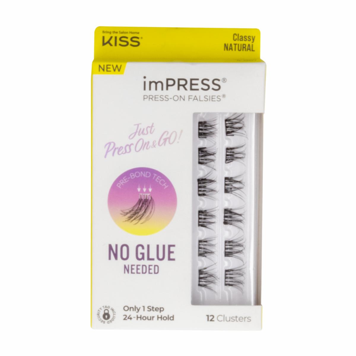 Pestañas Postizas Single 01 IMPRESS 1 Set