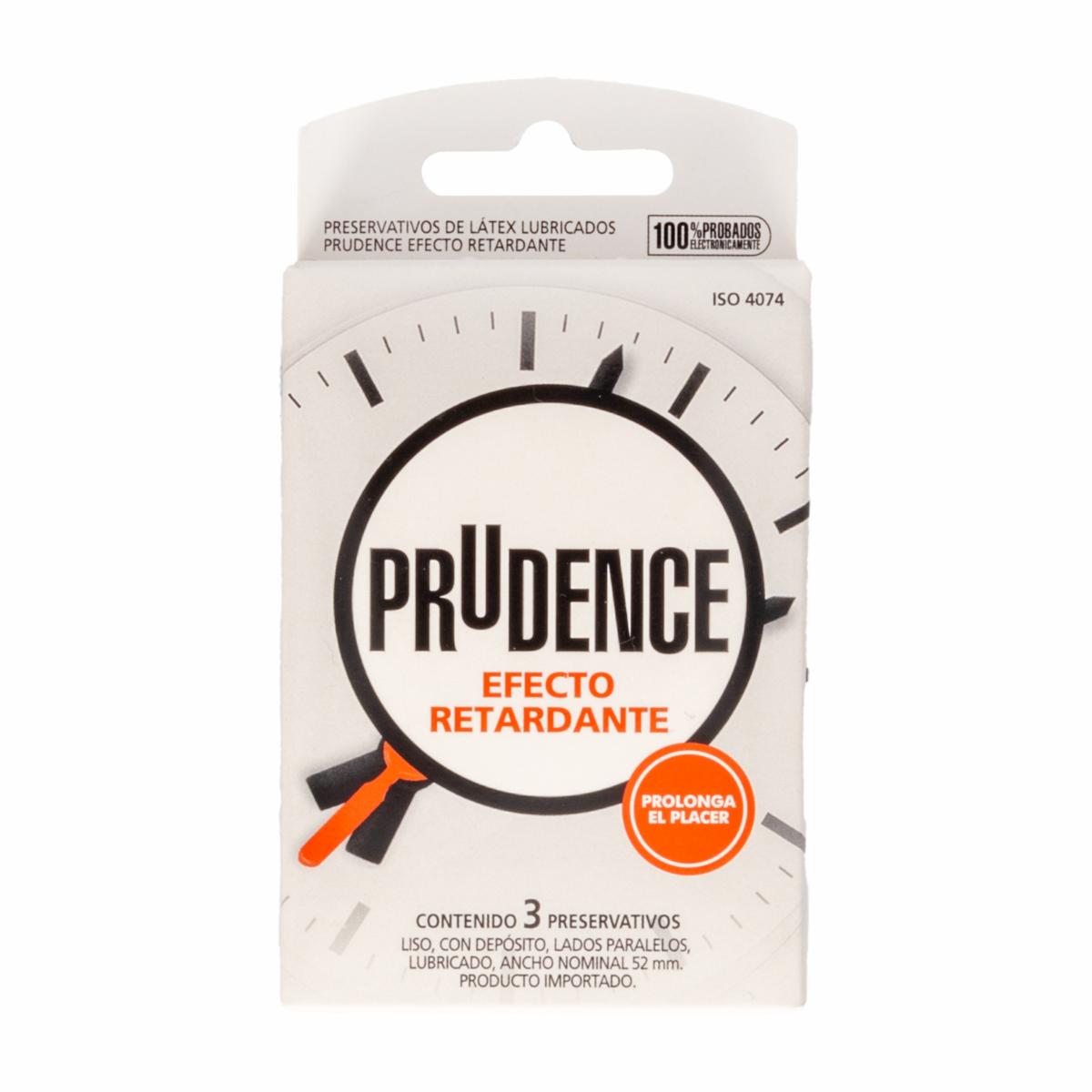 Preservativo Retardante PRUDENCE 3 Unidades