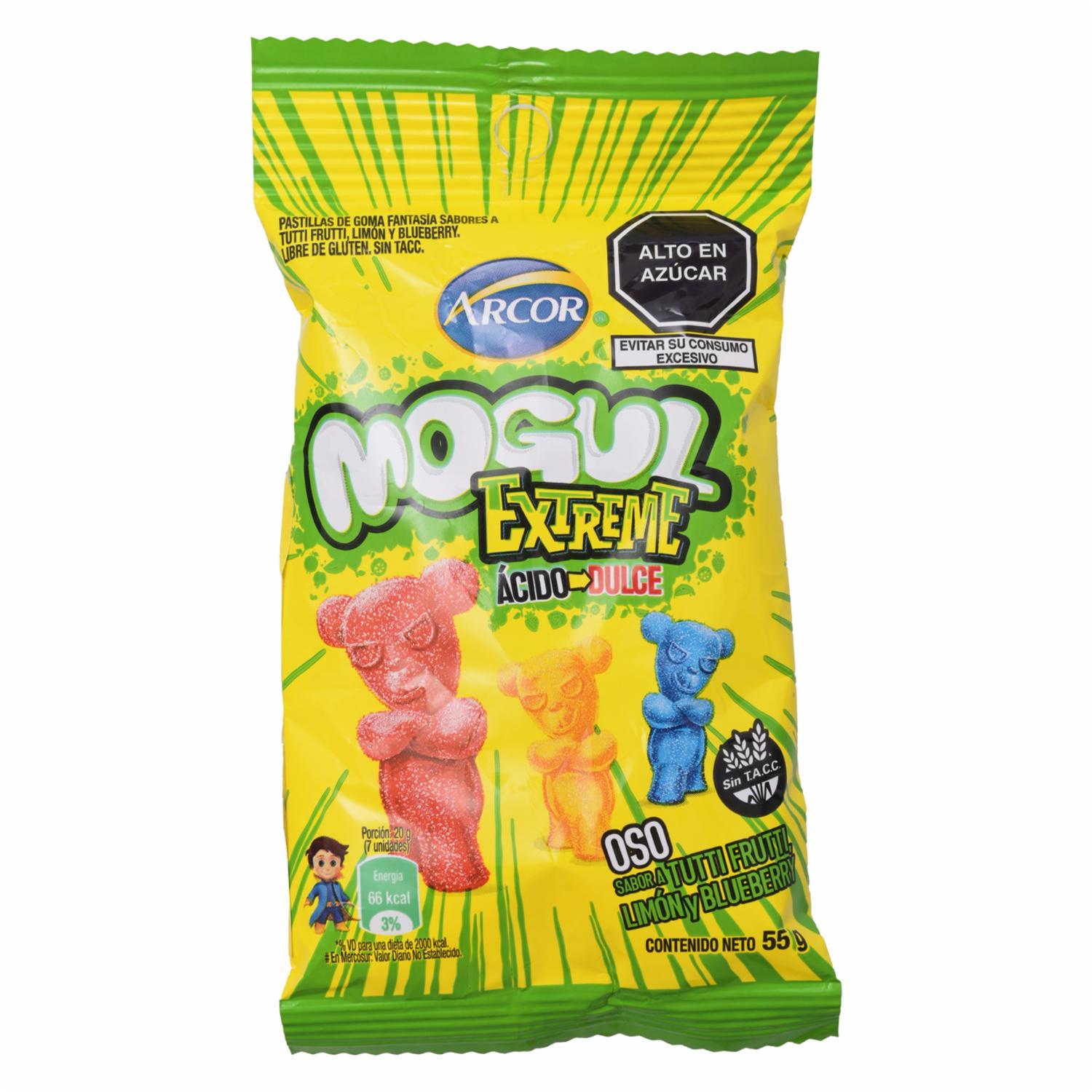 Gomitas Ositos Acido Dulce MOGUL EXTREME 55 G