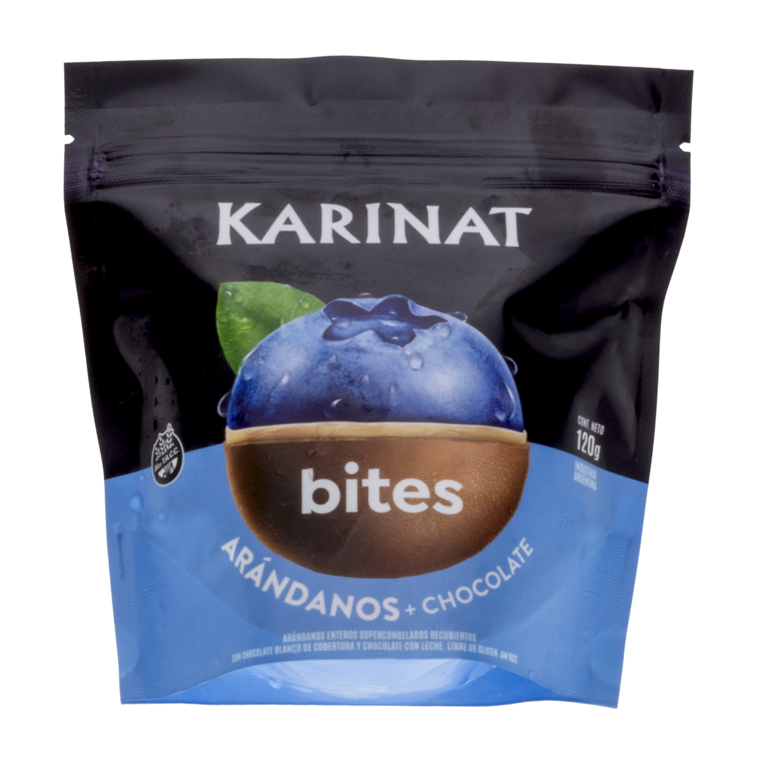 Bits De Arándanos Con Chocolate KARINAT 120 G