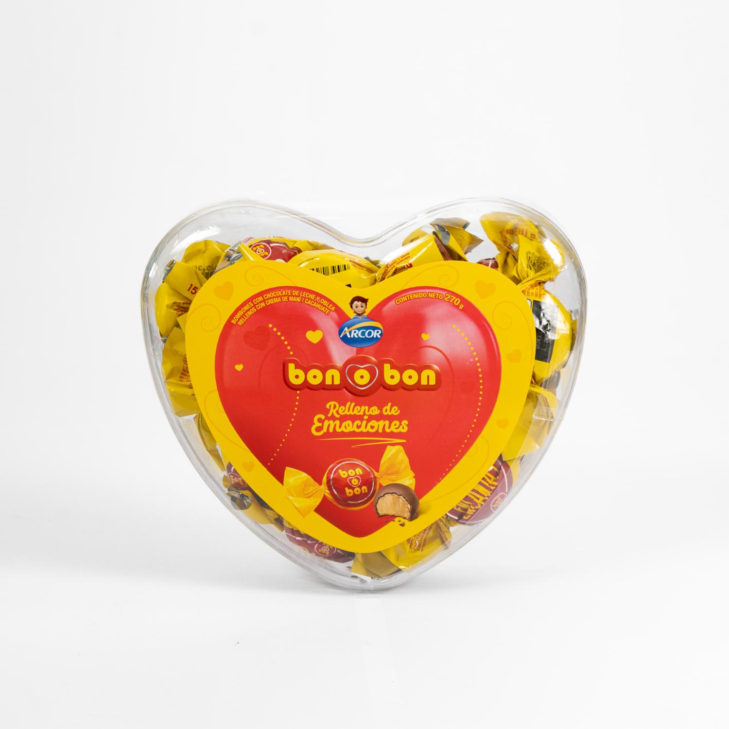 Chocolate Bon O Bon En Corazón ARCOR 270 G