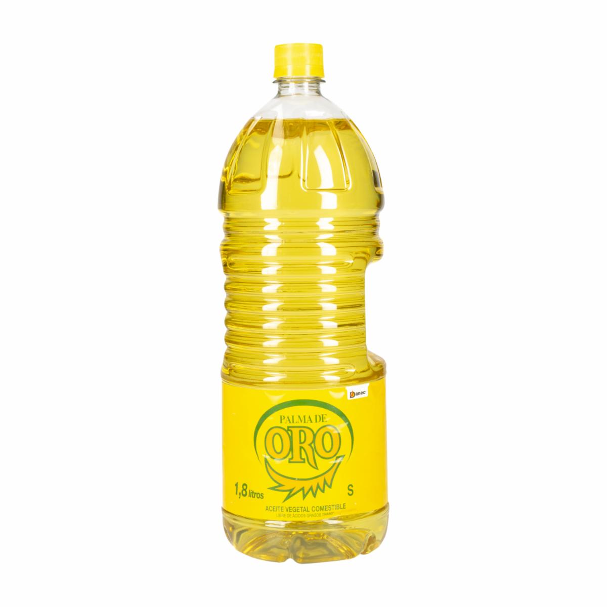Aceite Vegetal Comestible PALMA DE ORO 1800 Ml