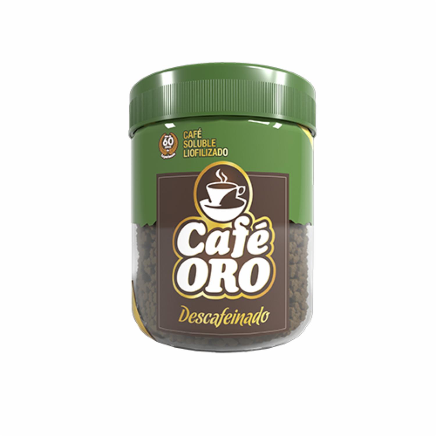 Café Instantáneo Descafeinado CAFÉ ORO 85 G