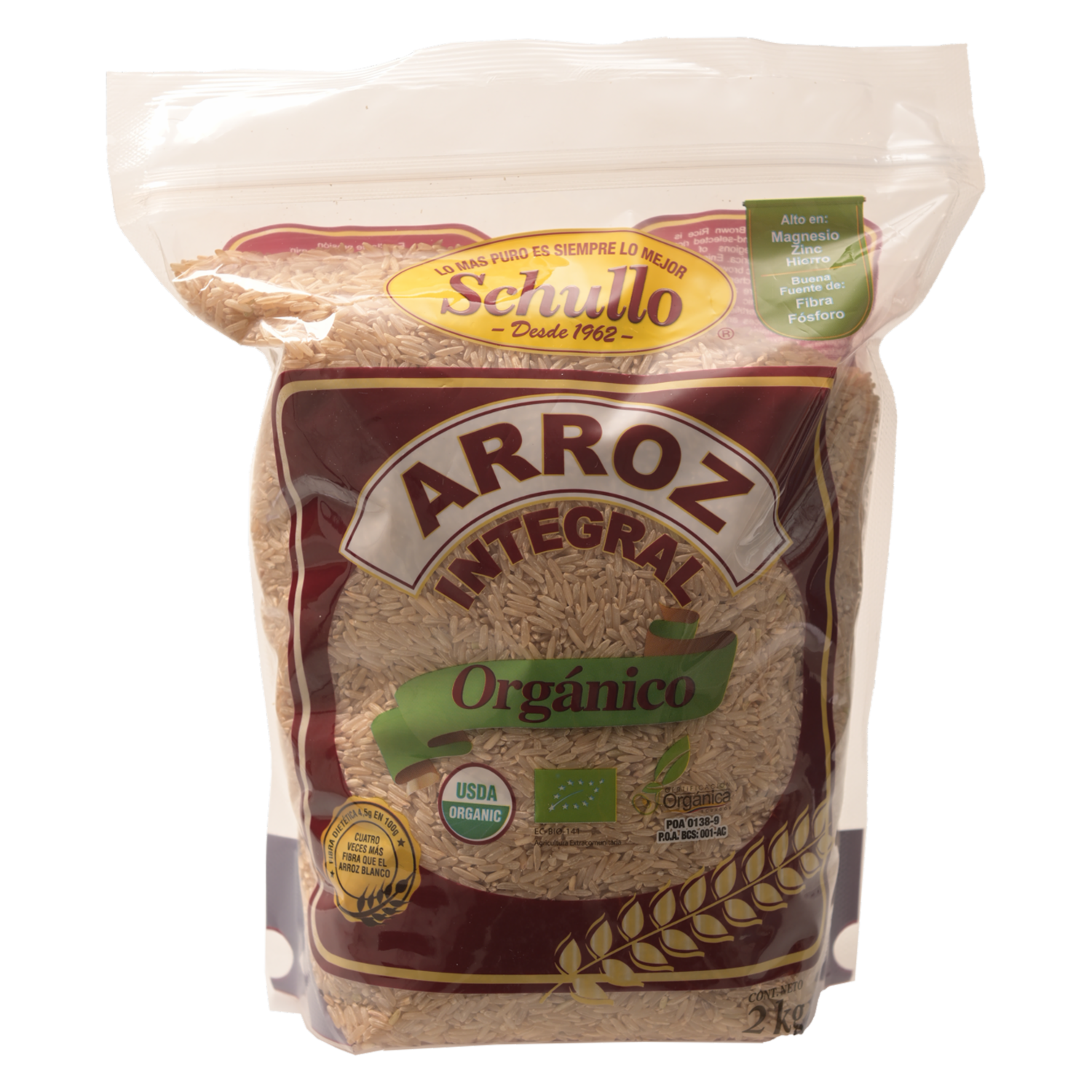 Arroz Integral Premium SCHULLO 2000 G