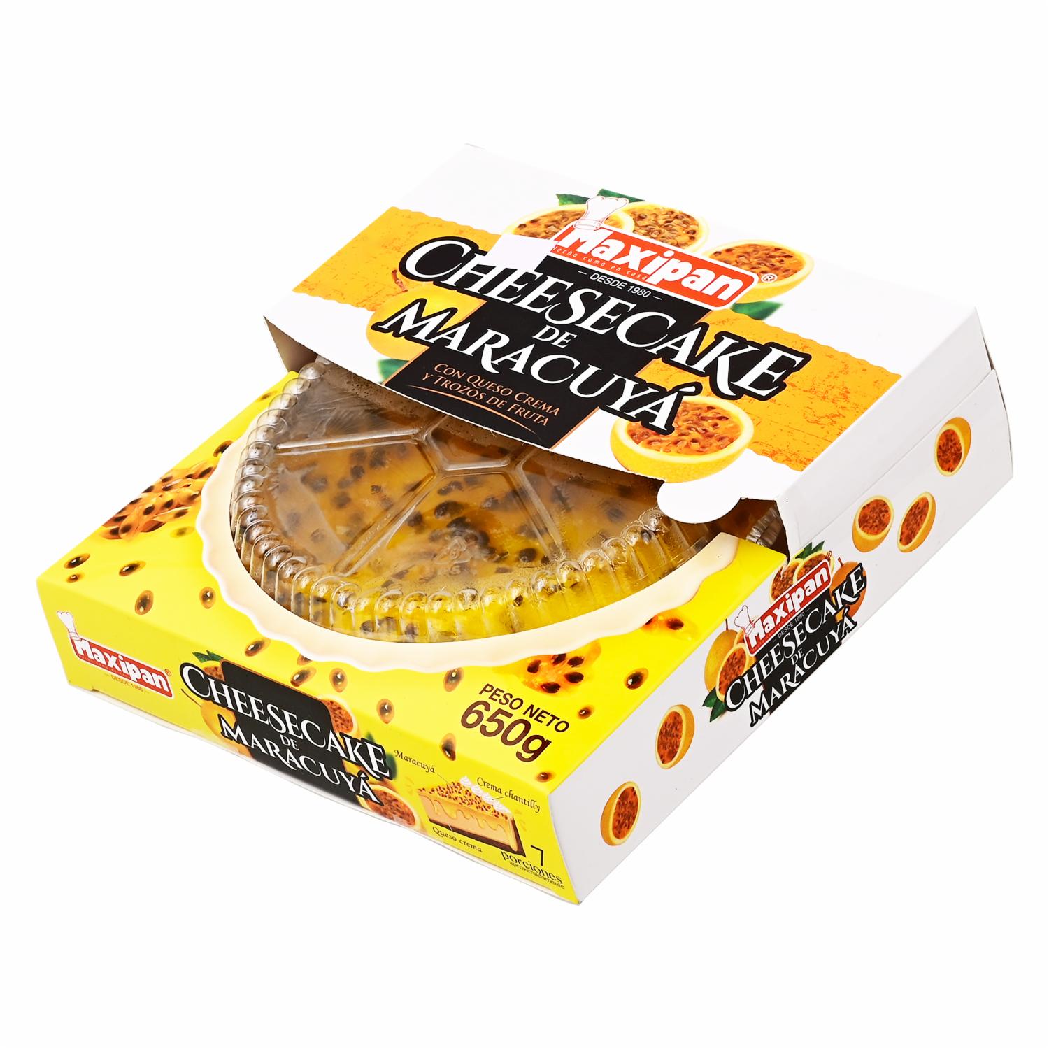 Cheesecake De Maracuyá MAXIPAN 650 G