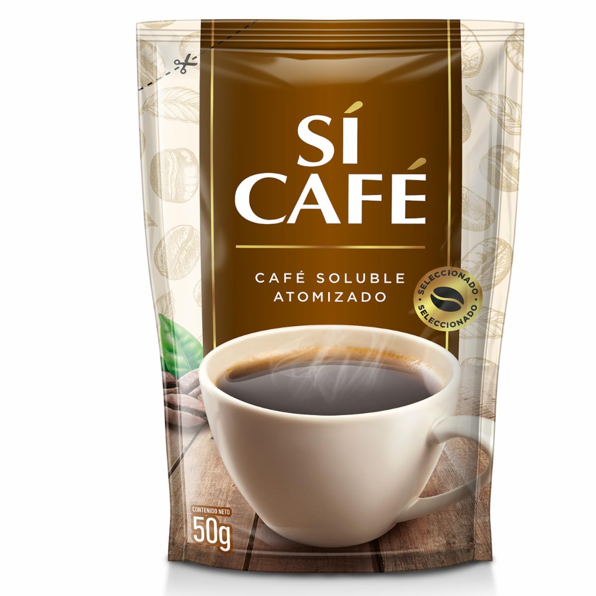 Café Instantáneo Atomizado SÍ CAFÉ 50 G