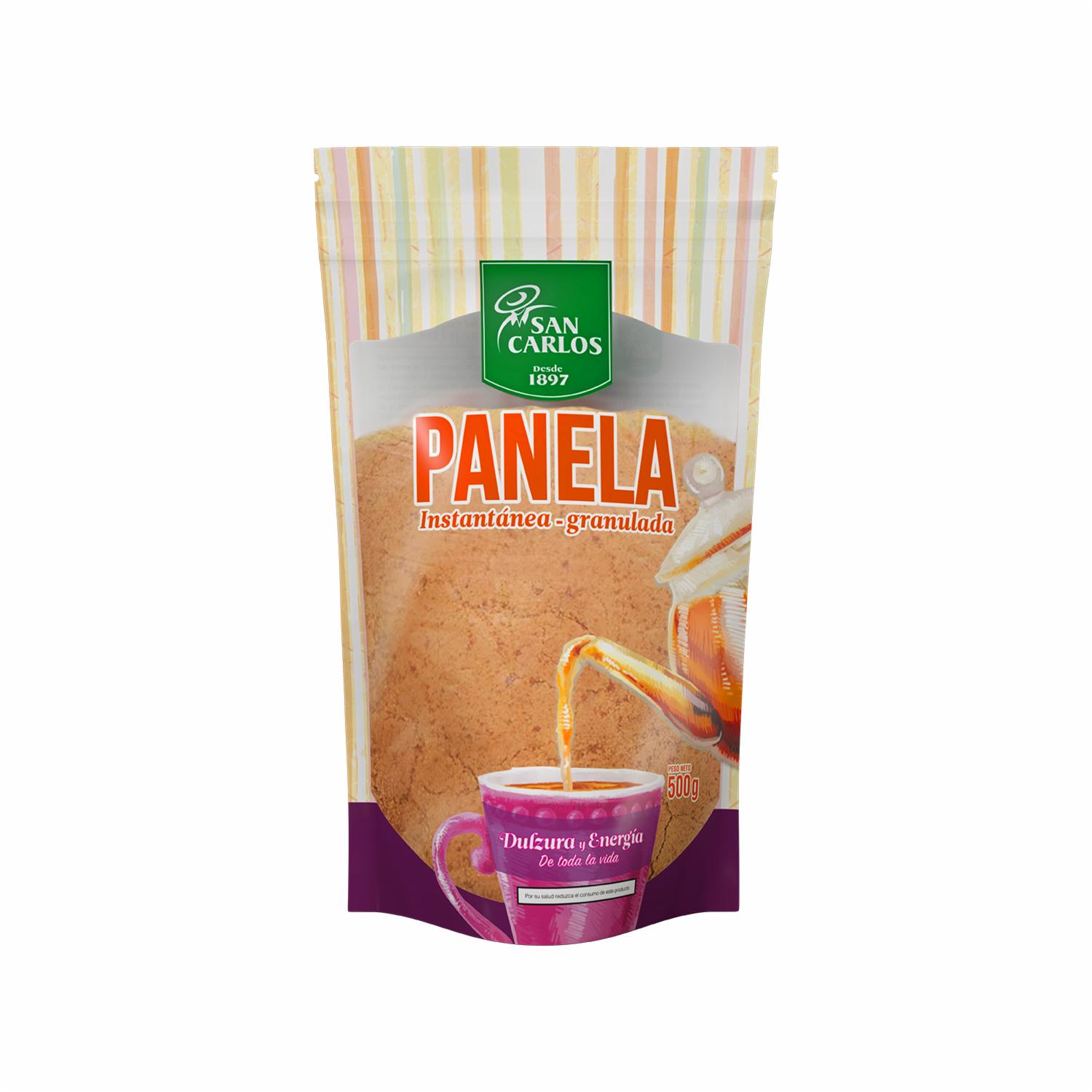 Panela Instantánea Granulada SAN CARLOS 500 G