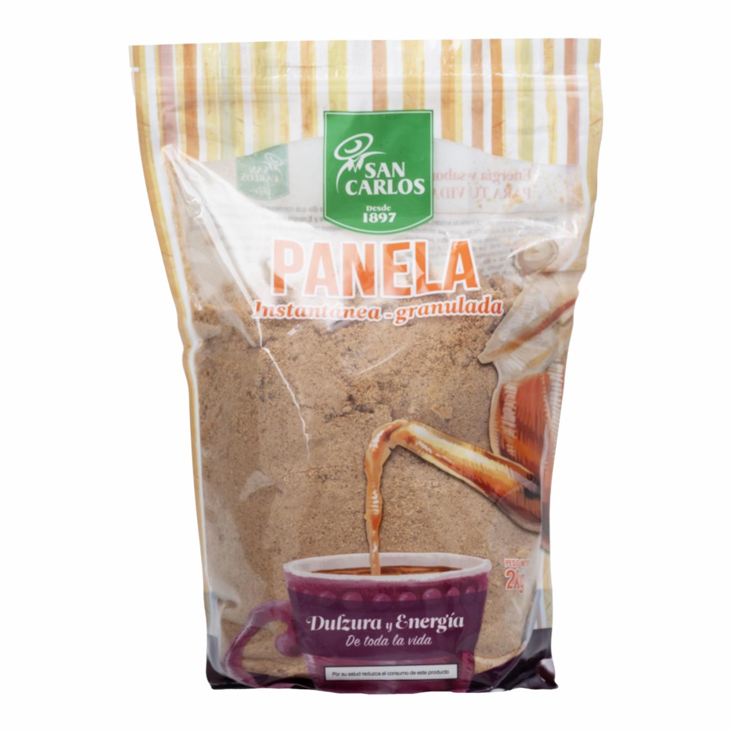 Panela Instantánea Granulada SAN CARLOS 2000 G